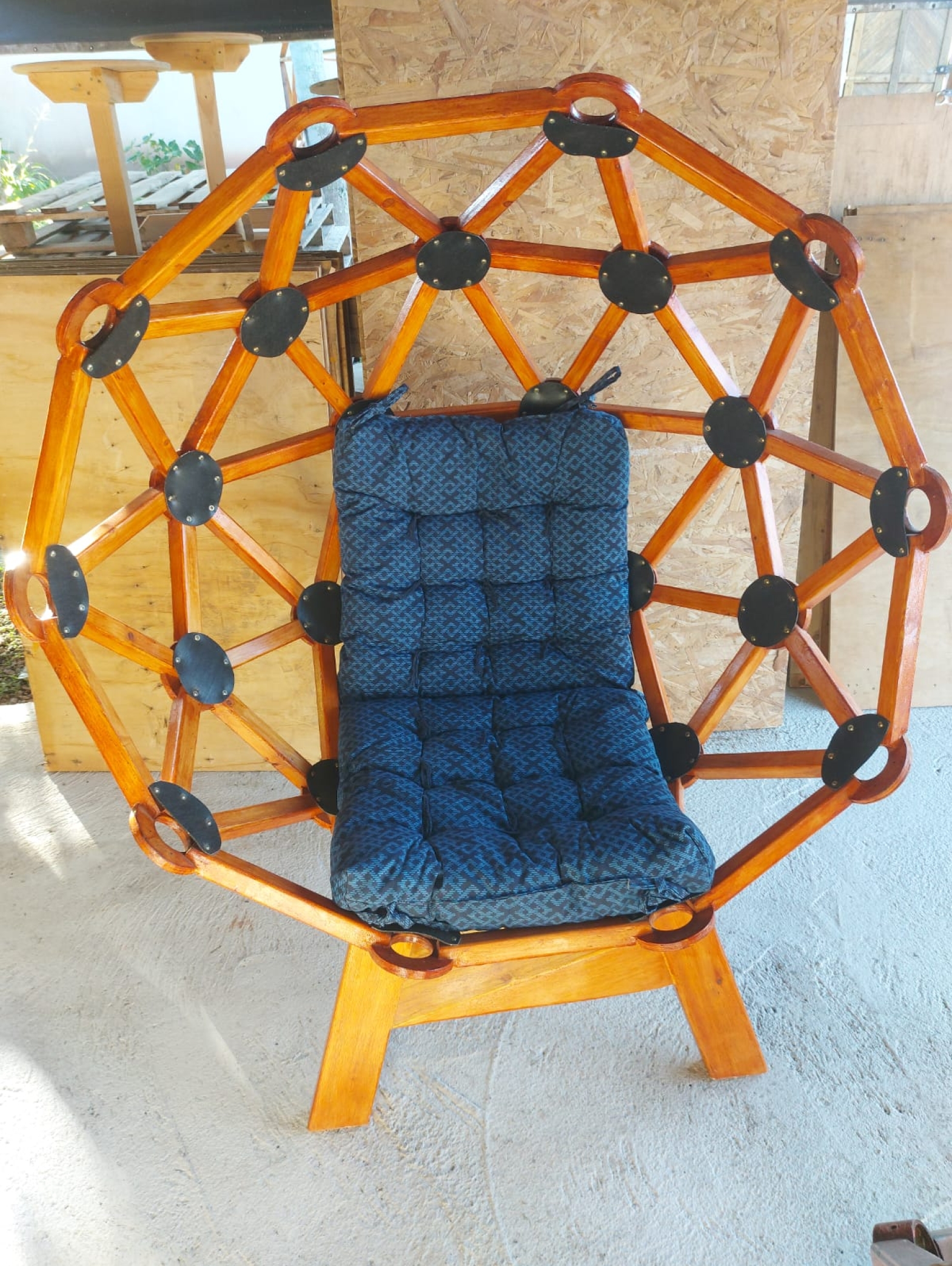 artes-bira cadeira laranja